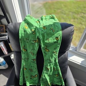 Grinch Flaired Pants